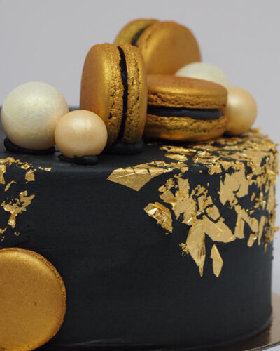 Black Gold Cake